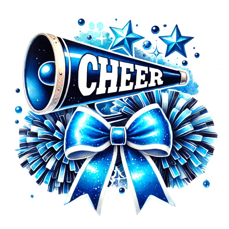 UV DTF decal Stickers cup wraps small decals cheer mom leading 7 for Cup, glass, mugs, phone case, car, computer, furniture decals, DIY stickers UV DTF Transfer stickers wraps DIY Crafts