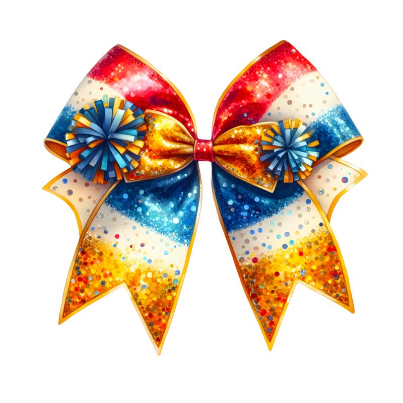 UV DTF decal Stickers cup wraps small decals cheer mom leading 5 for Cup, glass, mugs, phone case, car, computer, furniture decals, DIY stickers UV DTF Transfer stickers wraps DIY Crafts