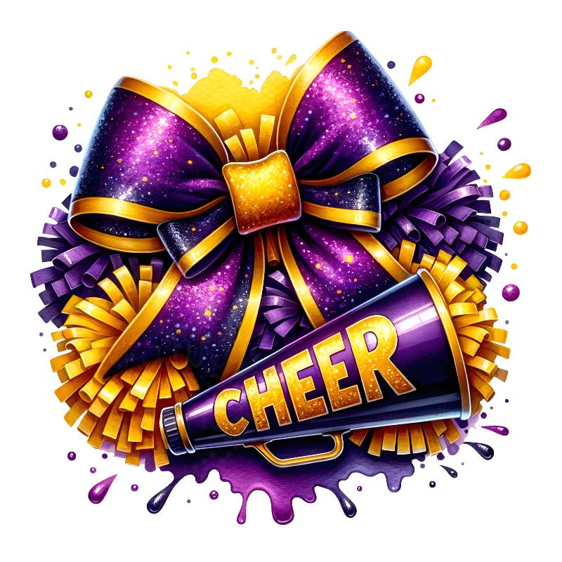 UV DTF decal Stickers cup wraps small decals cheer mom leading 36 for Cup, glass, mugs, phone case, car, computer, furniture decals, DIY stickers UV DTF Transfer stickers wraps DIY Crafts