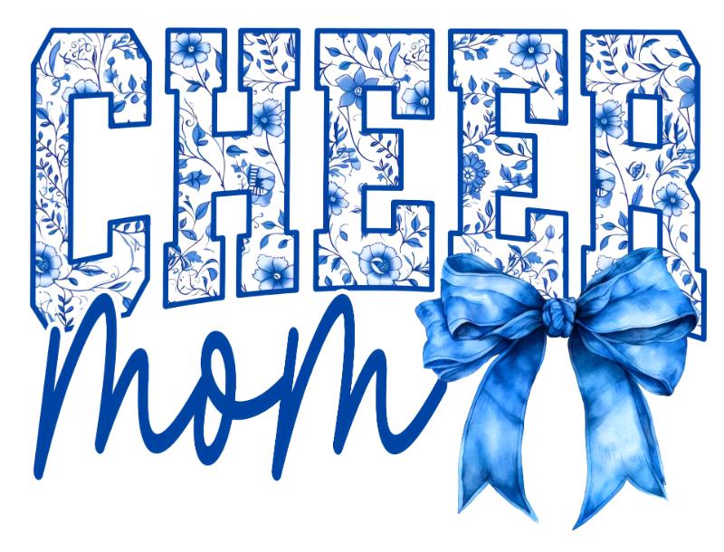 UV DTF decal Stickers cup wraps small decals cheer mom leading 22 for Cup, glass, mugs, phone case, car, computer, furniture decals, DIY stickers UV DTF Transfer stickers wraps DIY Crafts