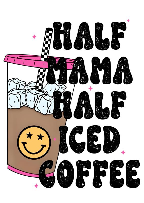 Heat transfers Iron on stickers  coffee 252 for Tshirts Iron on Decal Patches Stickers Clothes Hat Pillows DIY Crafts