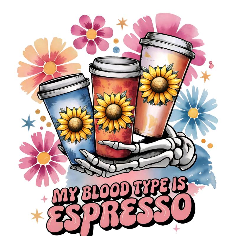 Heat transfers Iron on stickers  coffee 244 for Tshirts Iron on Decal Patches Stickers Clothes Hat Pillows DIY Crafts