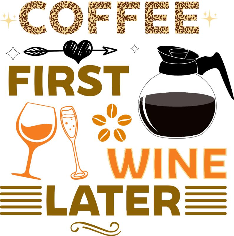 Heat transfers Iron on stickers  coffee 217 for Tshirts Iron on Decal Patches Stickers Clothes Hat Pillows DIY Crafts