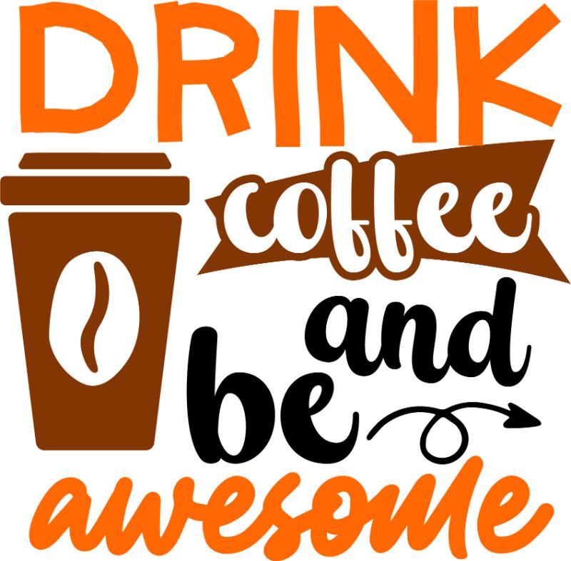 Heat transfers Iron on stickers  coffee 198 for Tshirts Iron on Decal Patches Stickers Clothes Hat Pillows DIY Crafts