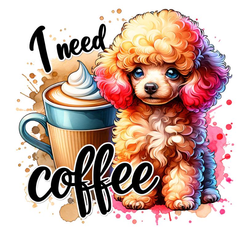 Heat transfers Iron on stickers  coffee 194 for Tshirts Iron on Decal Patches Stickers Clothes Hat Pillows DIY Crafts