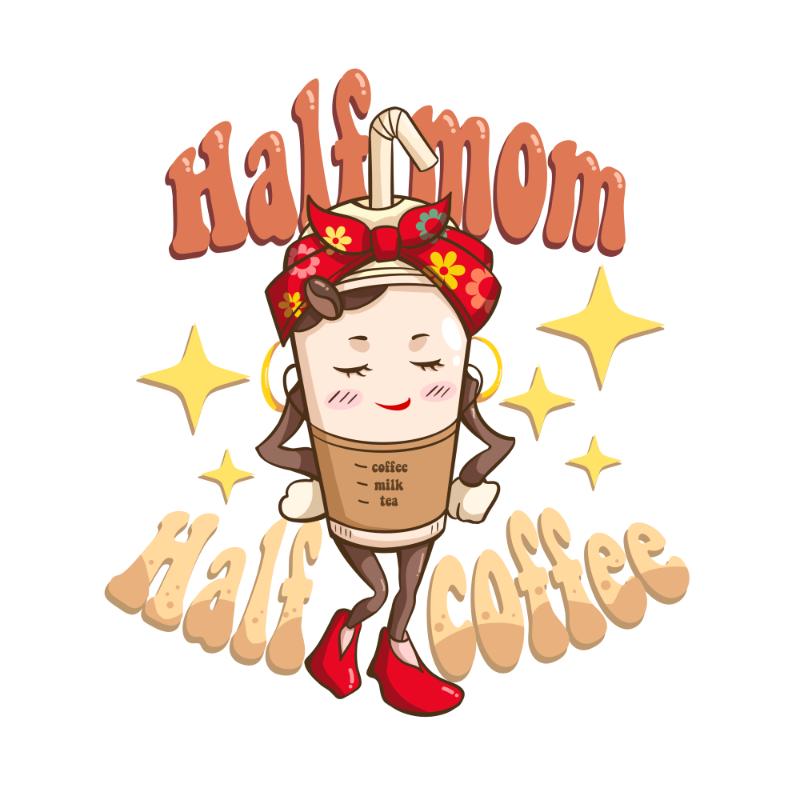 Heat transfers Iron on stickers  coffee 153 for Tshirts Iron on Decal Patches Stickers Clothes Hat Pillows DIY Crafts