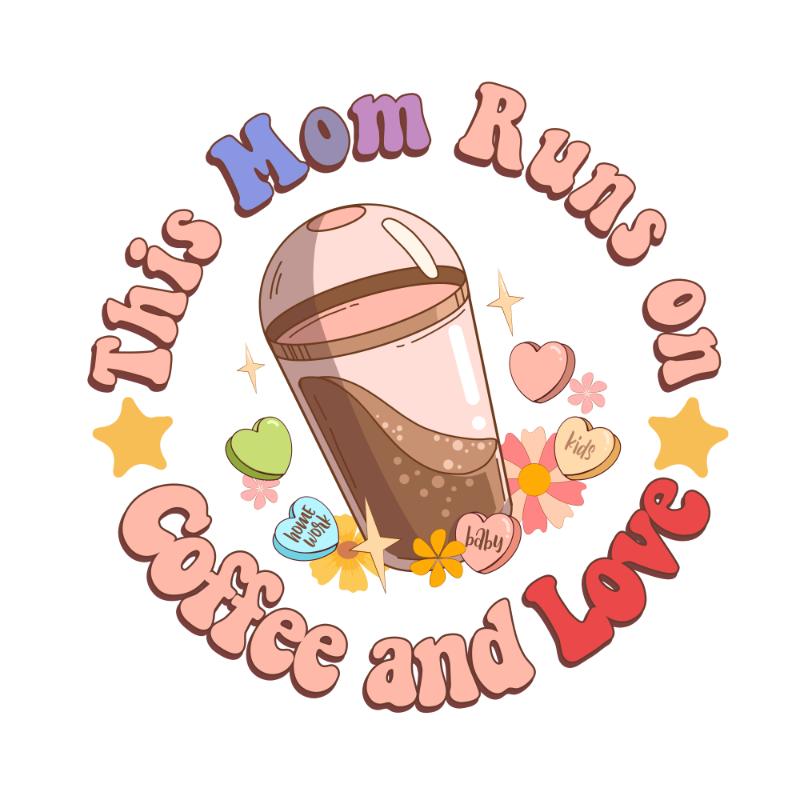 Heat transfers Iron on stickers  coffee 152 for Tshirts Iron on Decal Patches Stickers Clothes Hat Pillows DIY Crafts