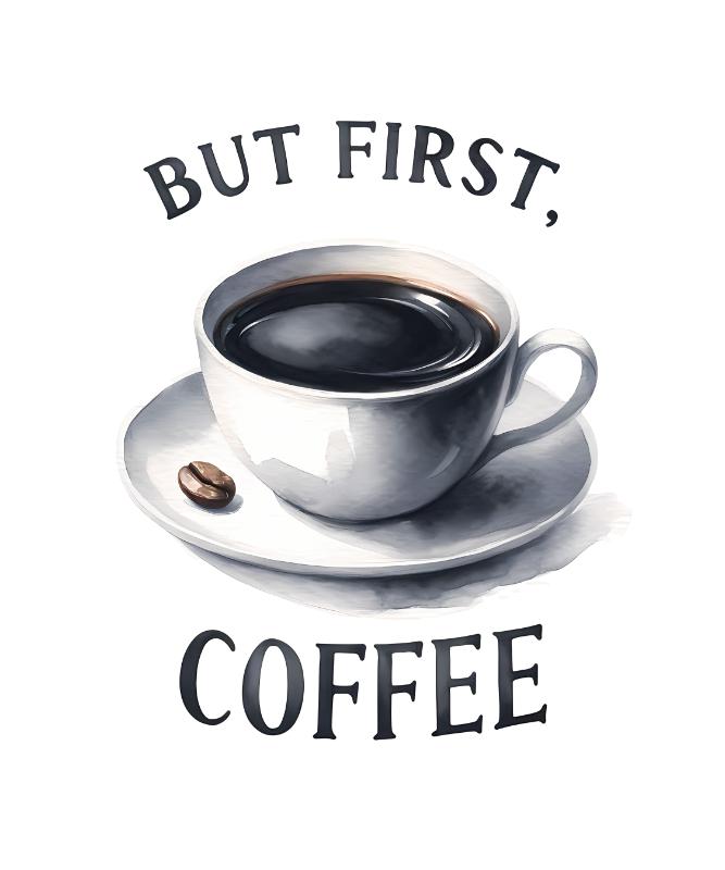 Heat transfers Iron on stickers  coffee 126 for Tshirts Iron on Decal Patches Stickers Clothes Hat Pillows DIY Crafts