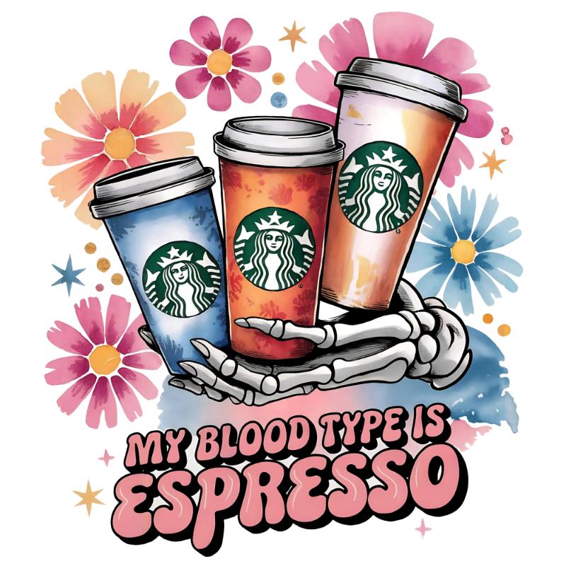 Heat transfers Iron on stickers  coffee 80 for Tshirts Iron on Decal Patches Stickers Clothes Hat Pillows DIY Crafts