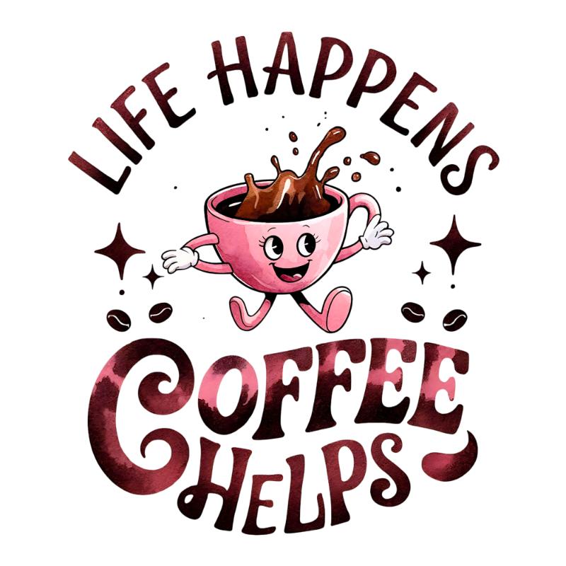 Heat transfers Iron on stickers  coffee 71 for Tshirts Iron on Decal Patches Stickers Clothes Hat Pillows DIY Crafts