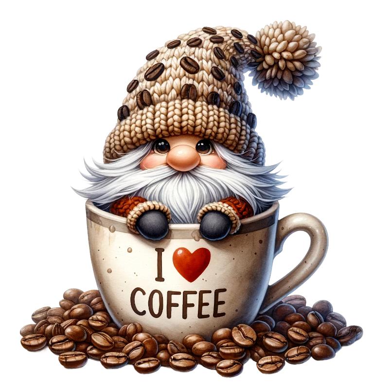 Heat transfers Iron on stickers  coffee 58 for Tshirts Iron on Decal Patches Stickers Clothes Hat Pillows DIY Crafts