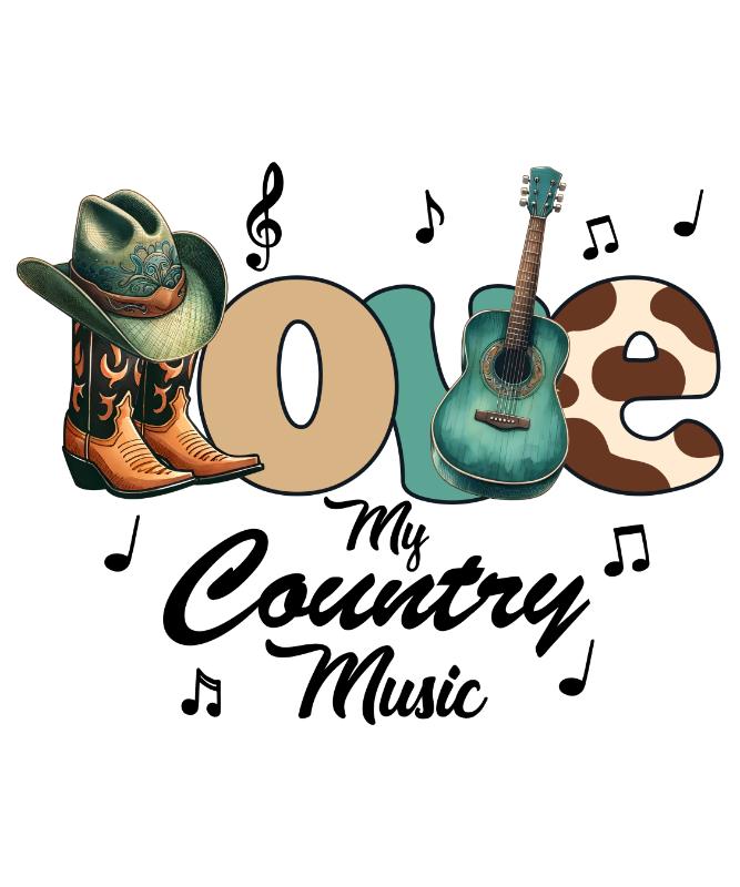 UV DTF decal Stickers cup wraps small decals country music 52 for Cup, glass, mugs, phone case, car, computer, furniture decals, DIY stickers UV DTF Transfer stickers wraps DIY Crafts