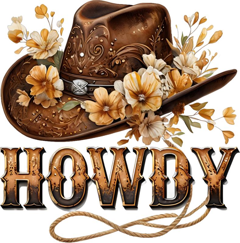 UV DTF decal Stickers cup wraps small decals cowgirl 3 for Cup, glass, mugs, phone case, car, computer, furniture decals, DIY stickers UV DTF Transfer stickers wraps DIY Crafts