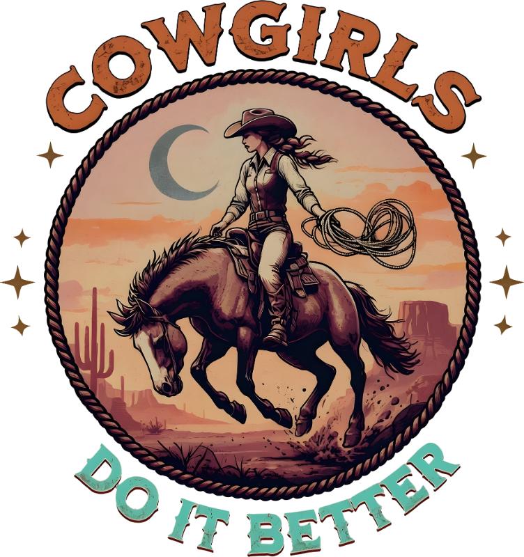 UV DTF decal Stickers cup wraps small decals cowgirl 149 for Cup, glass, mugs, phone case, car, computer, furniture decals, DIY stickers UV DTF Transfer stickers wraps DIY Crafts