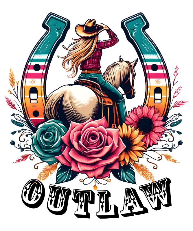 UV DTF decal Stickers cup wraps small decals cowgirl 137 for Cup, glass, mugs, phone case, car, computer, furniture decals, DIY stickers UV DTF Transfer stickers wraps DIY Crafts