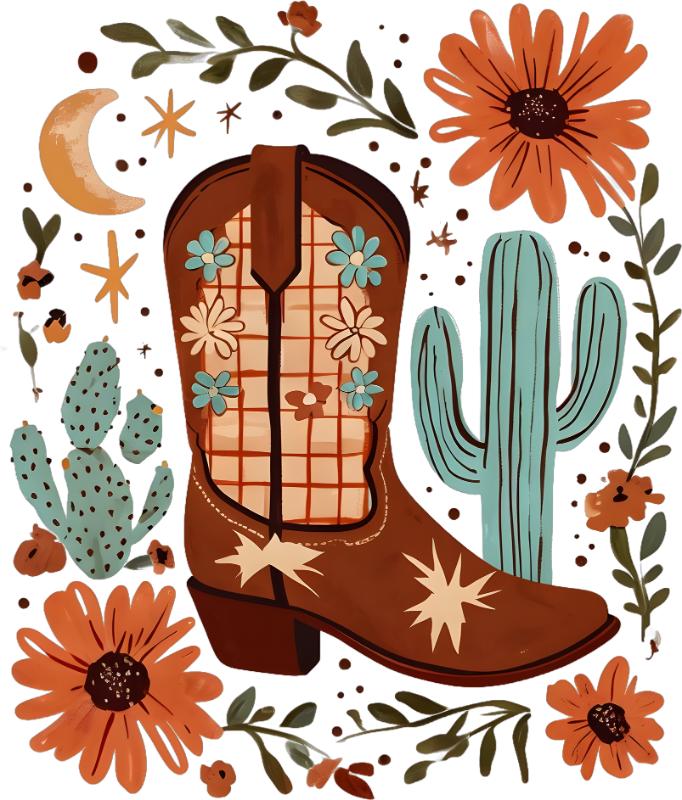 UV DTF decal Stickers cup wraps small decals cowgirl 132 for Cup, glass, mugs, phone case, car, computer, furniture decals, DIY stickers UV DTF Transfer stickers wraps DIY Crafts