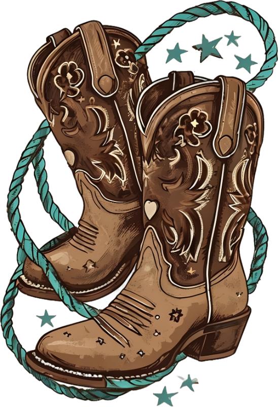 UV DTF decal Stickers cup wraps small decals cowgirl 121 for Cup, glass, mugs, phone case, car, computer, furniture decals, DIY stickers UV DTF Transfer stickers wraps DIY Crafts