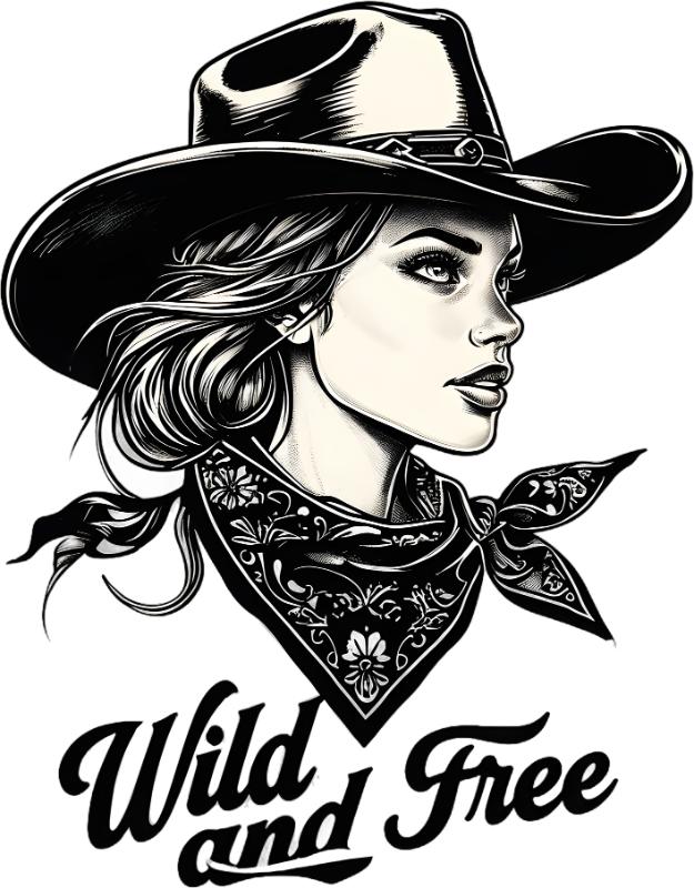 UV DTF decal Stickers cup wraps small decals cowgirl 114 for Cup, glass, mugs, phone case, car, computer, furniture decals, DIY stickers UV DTF Transfer stickers wraps DIY Crafts