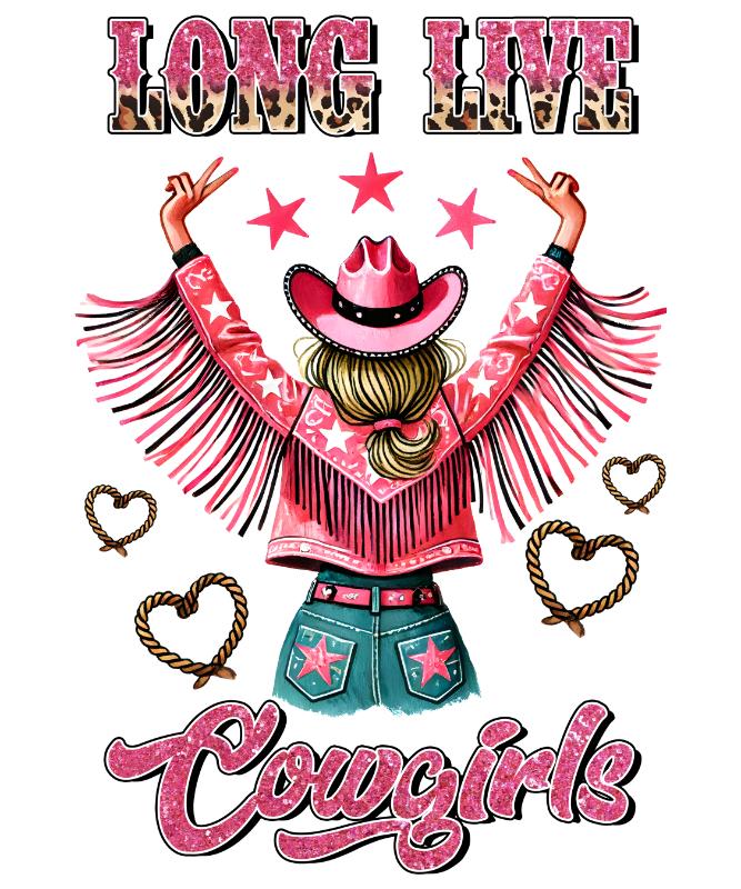 UV DTF decal Stickers cup wraps small decals cowgirl 104 for Cup, glass, mugs, phone case, car, computer, furniture decals, DIY stickers UV DTF Transfer stickers wraps DIY Crafts