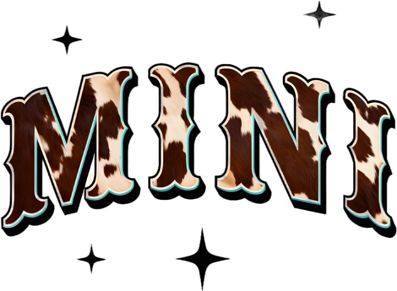 UV DTF decal Stickers cup wraps small decals cowgirl 102 for Cup, glass, mugs, phone case, car, computer, furniture decals, DIY stickers UV DTF Transfer stickers wraps DIY Crafts