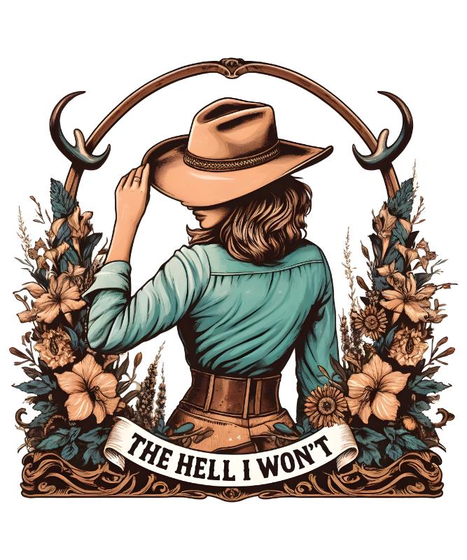 UV DTF decal Stickers cup wraps small decals cowgirl 72 for Cup, glass, mugs, phone case, car, computer, furniture decals, DIY stickers UV DTF Transfer stickers wraps DIY Crafts