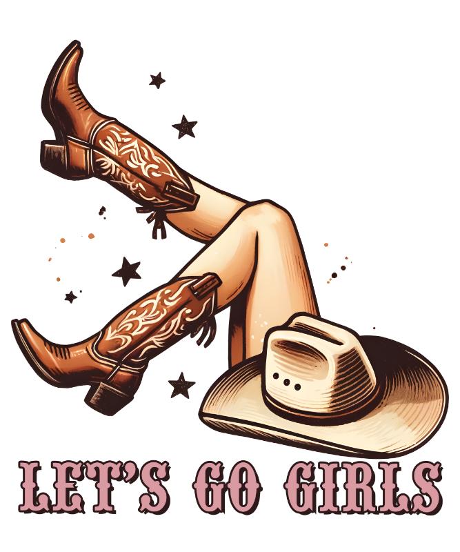 UV DTF decal Stickers cup wraps small decals cowgirl 60 for Cup, glass, mugs, phone case, car, computer, furniture decals, DIY stickers UV DTF Transfer stickers wraps DIY Crafts