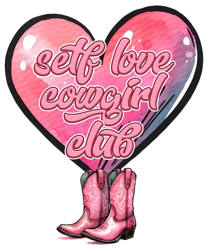 UV DTF decal Stickers cup wraps small decals cowgirl 52 for Cup, glass, mugs, phone case, car, computer, furniture decals, DIY stickers UV DTF Transfer stickers wraps DIY Crafts