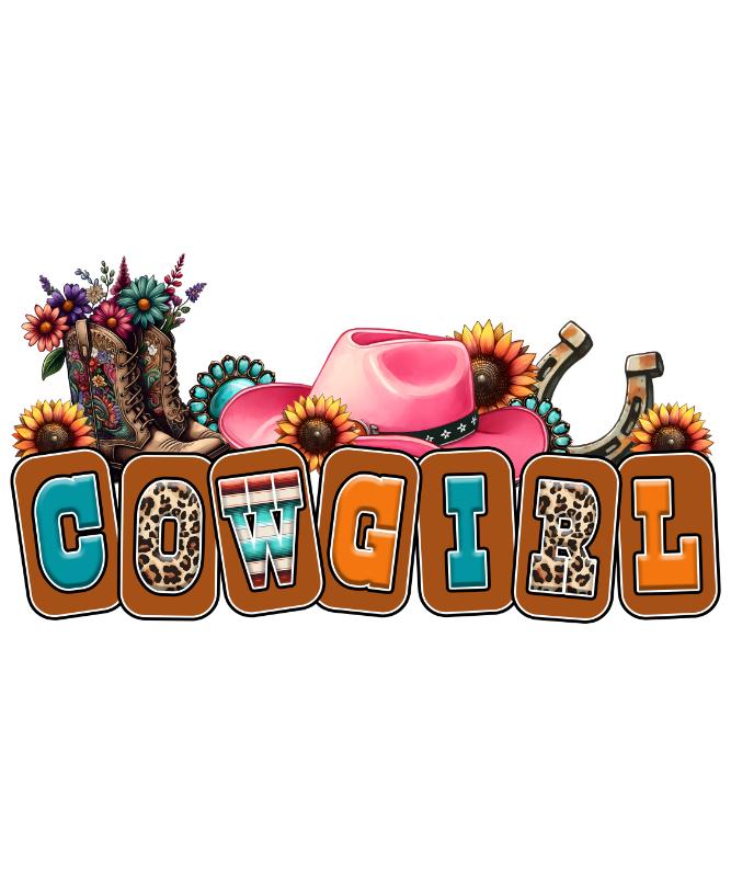 UV DTF decal Stickers cup wraps small decals cowgirl 32 for Cup, glass, mugs, phone case, car, computer, furniture decals, DIY stickers UV DTF Transfer stickers wraps DIY Crafts