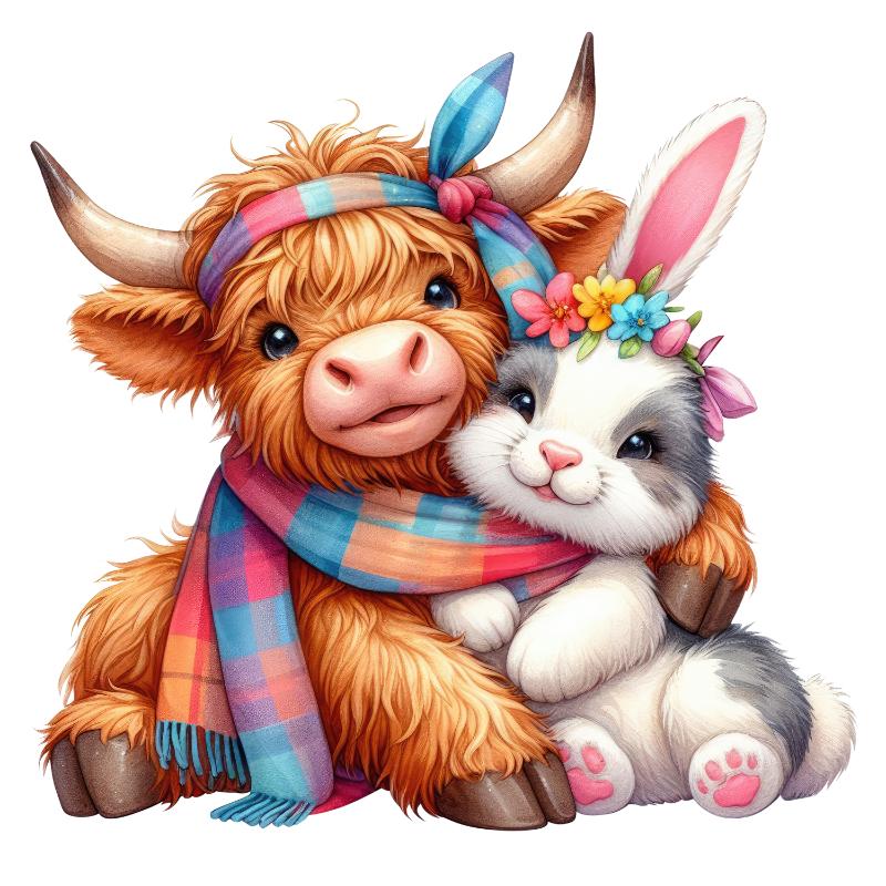 UV DTF decal Stickers cup wraps small decals easter 57 for Cup, glass, mugs, phone case, car, computer, furniture decals, DIY stickers UV DTF Transfer stickers wraps DIY Crafts