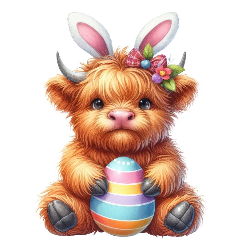 Heat transfers Iron on stickers  easter 95 for Tshirts Iron on Decal Patches Stickers Clothes Hat Pillows DIY Crafts