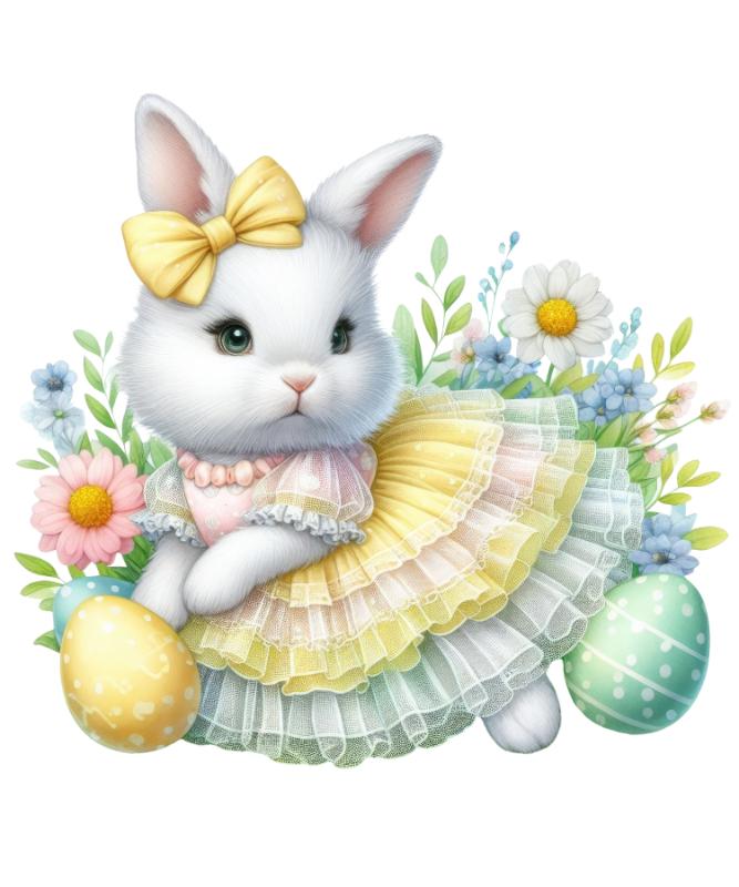 Heat transfers Iron on stickers  easter 49 for Tshirts Iron on Decal Patches Stickers Clothes Hat Pillows DIY Crafts