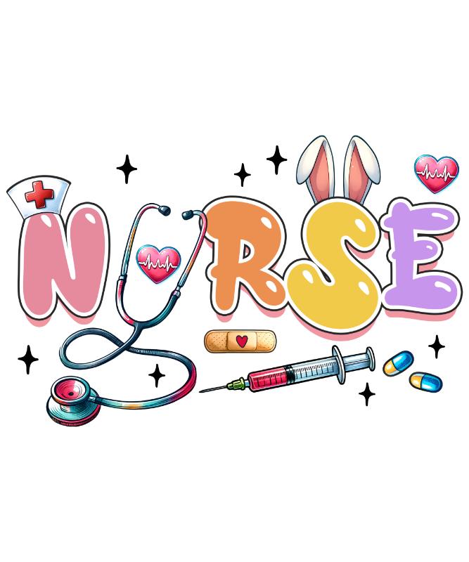 Heat transfers Iron on stickers  easter 54 for Tshirts Iron on Decal Patches Stickers Clothes Hat Pillows DIY Crafts