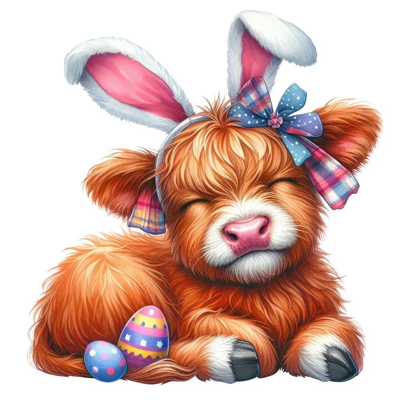 Heat transfers Iron on stickers  easter 61 for Tshirts Iron on Decal Patches Stickers Clothes Hat Pillows DIY Crafts