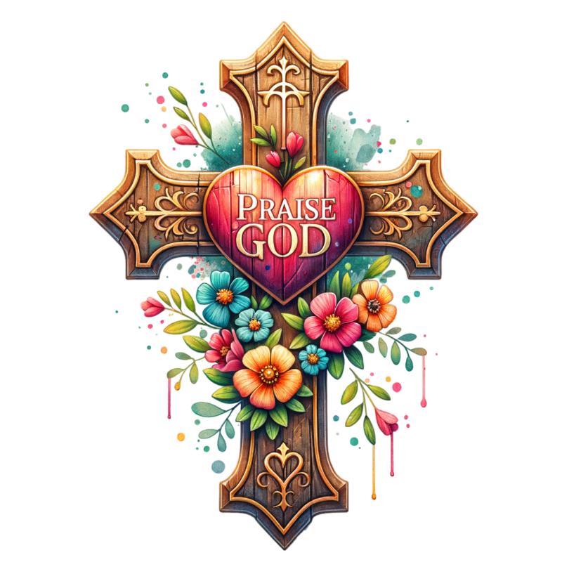 UV DTF decal Stickers cup wraps small decals faith Jesus Christ Lord god cross prayer trust hope blessing spiritual truth religious881 for Cup, glass, mugs, phone case, car, computer, furniture decals, DIY stickers UV DTF Transfer stickers wraps DIY Crafts