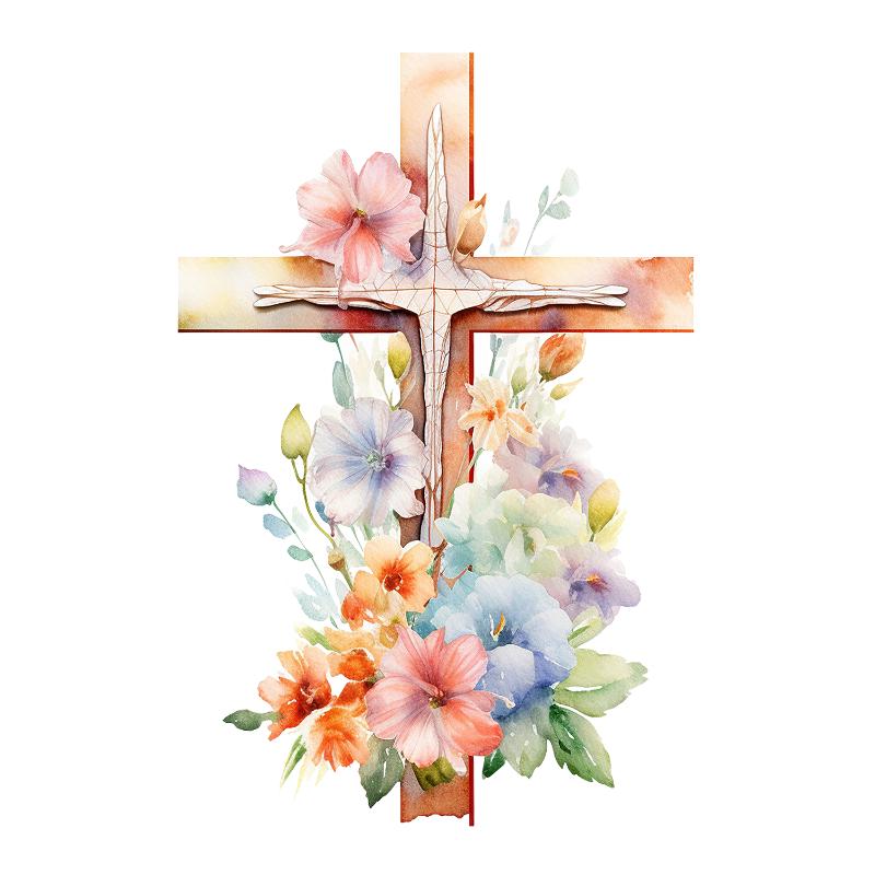 UV DTF decal Stickers cup wraps small decals faith Jesus Christ Lord god cross prayer trust hope blessing spiritual truth religious330 for Cup, glass, mugs, phone case, car, computer, furniture decals, DIY stickers UV DTF Transfer stickers wraps DIY Crafts