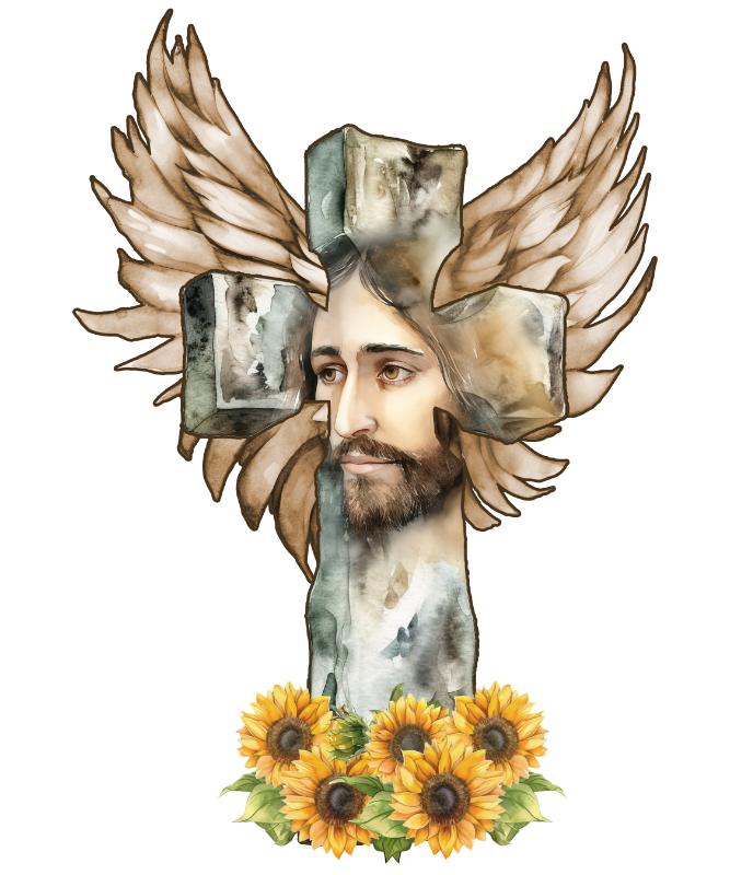 UV DTF decal Stickers cup wraps small decals faith Jesus Christ Lord god cross prayer trust hope blessing spiritual truth religious178 for Cup, glass, mugs, phone case, car, computer, furniture decals, DIY stickers UV DTF Transfer stickers wraps DIY Crafts