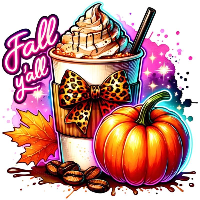 UV DTF decal Stickers cup wraps small decals fall autumn 104 for Cup, glass, mugs, phone case, car, computer, furniture decals, DIY stickers UV DTF Transfer stickers wraps DIY Crafts