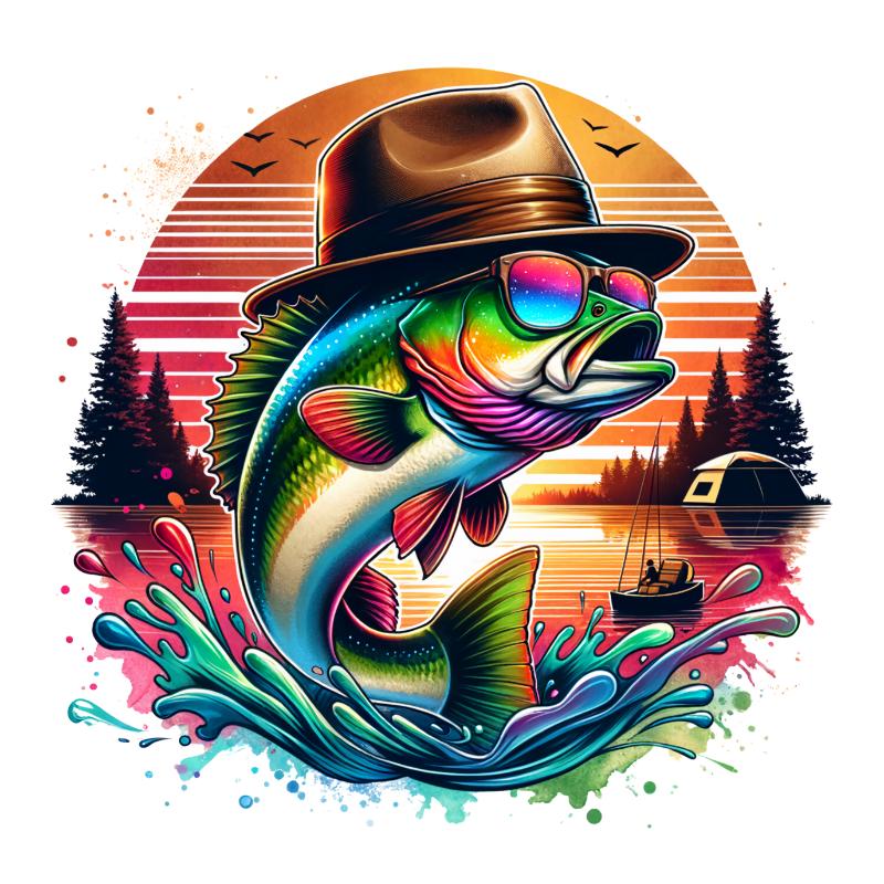 UV DTF decal Stickers cup wraps small decals fishing 125 for Cup, glass, mugs, phone case, car, computer, furniture decals, DIY stickers UV DTF Transfer stickers wraps DIY Crafts