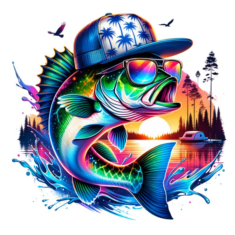 UV DTF decal Stickers cup wraps small decals fishing 124 for Cup, glass, mugs, phone case, car, computer, furniture decals, DIY stickers UV DTF Transfer stickers wraps DIY Crafts