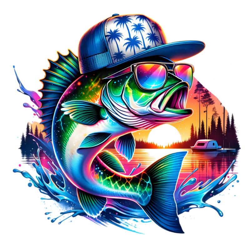 UV DTF decal Stickers cup wraps small decals fishing 33 for Cup, glass, mugs, phone case, car, computer, furniture decals, DIY stickers UV DTF Transfer stickers wraps DIY Crafts