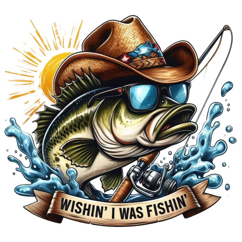 UV DTF decal Stickers cup wraps small decals fishing 16 for Cup, glass, mugs, phone case, car, computer, furniture decals, DIY stickers UV DTF Transfer stickers wraps DIY Crafts