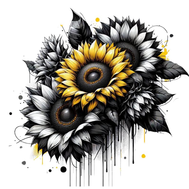 UV DTF decal Stickers cup wraps small decals flower 333 for Cup, glass, mugs, phone case, car, computer, furniture decals, DIY stickers UV DTF Transfer stickers wraps DIY Crafts