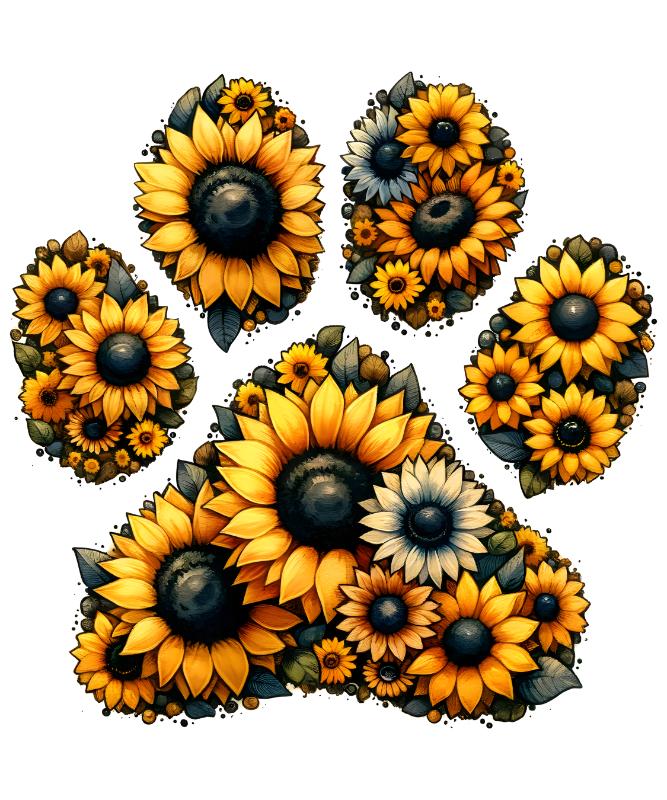 UV DTF decal Stickers cup wraps small decals flower 266 for Cup, glass, mugs, phone case, car, computer, furniture decals, DIY stickers UV DTF Transfer stickers wraps DIY Crafts