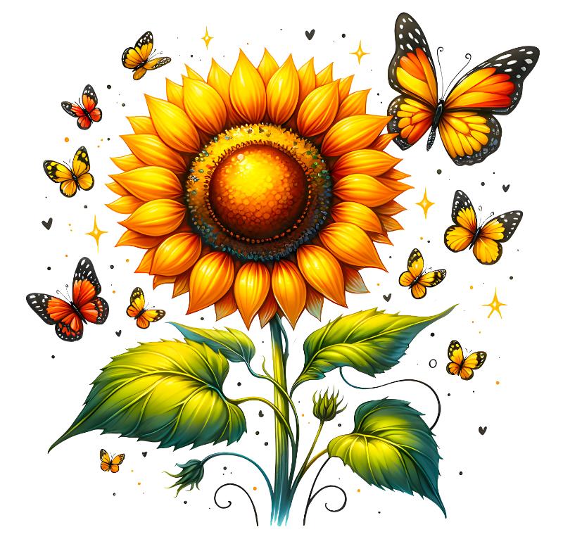 UV DTF decal Stickers cup wraps small decals flower 30 for Cup, glass, mugs, phone case, car, computer, furniture decals, DIY stickers UV DTF Transfer stickers wraps DIY Crafts