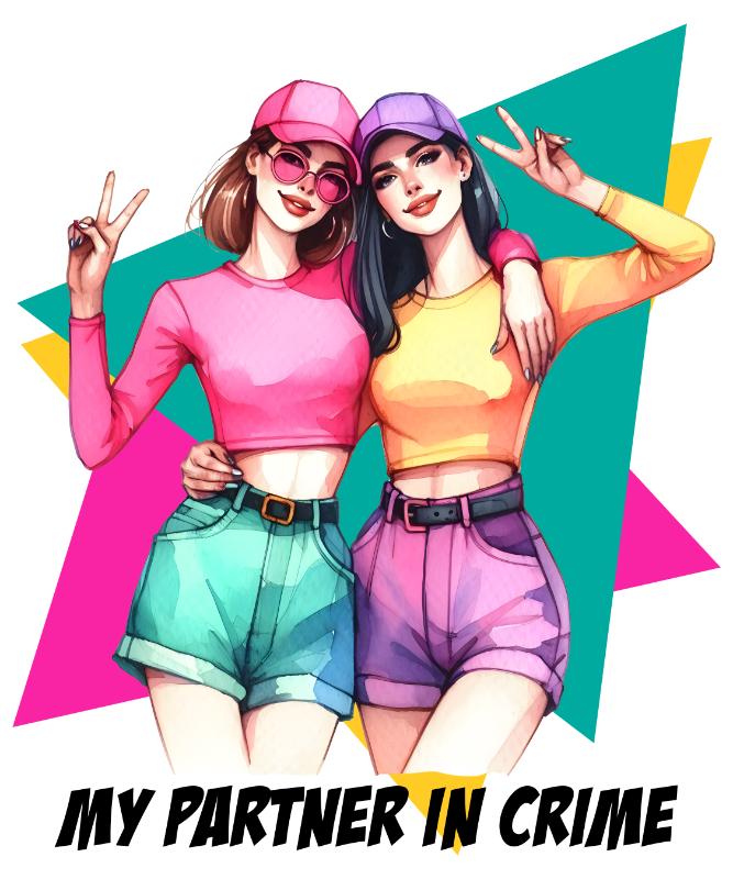 UV DTF decal Stickers cup wraps small decals friends bestie 8 for Cup, glass, mugs, phone case, car, computer, furniture decals, DIY stickers UV DTF Transfer stickers wraps DIY Crafts