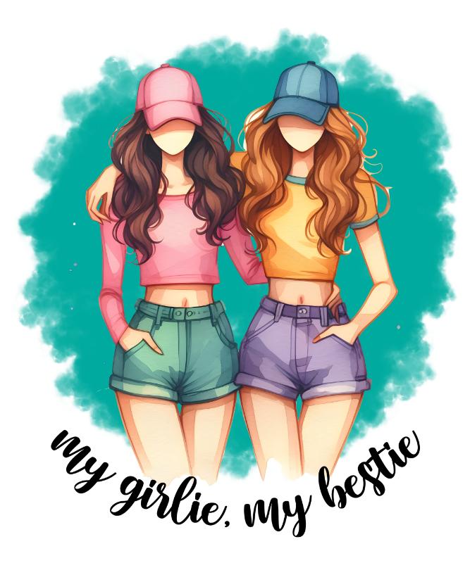 UV DTF decal Stickers cup wraps small decals friends bestie 20 for Cup, glass, mugs, phone case, car, computer, furniture decals, DIY stickers UV DTF Transfer stickers wraps DIY Crafts