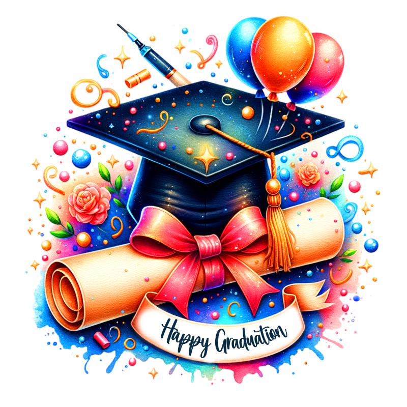 UV DTF decal Stickers cup wraps small decals gradution 3 for Cup, glass, mugs, phone case, car, computer, furniture decals, DIY stickers UV DTF Transfer stickers wraps DIY Crafts