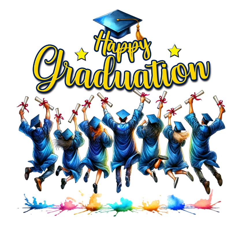 dtf transfers heat transfer Iron on stickers gradution school 10 for Cup, glass, mugs, phone case, car, computer, furniture decals, DIY stickers UV DTF Transfer stickers wraps DIY Crafts