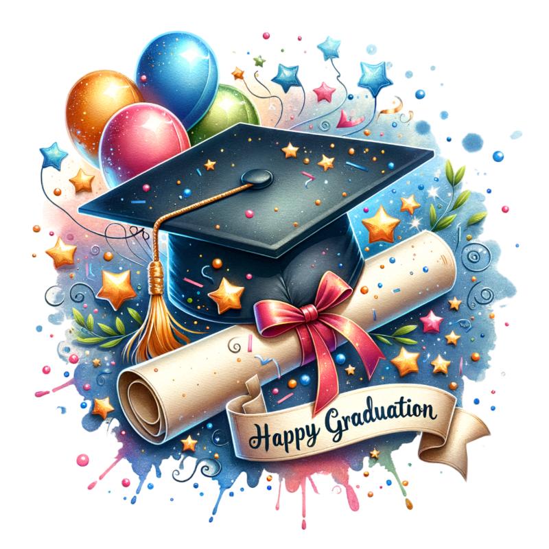 UV DTF decal Stickers cup wraps small decals gradution school 8 for Cup, glass, mugs, phone case, car, computer, furniture decals, DIY stickers UV DTF Transfer stickers wraps DIY Crafts