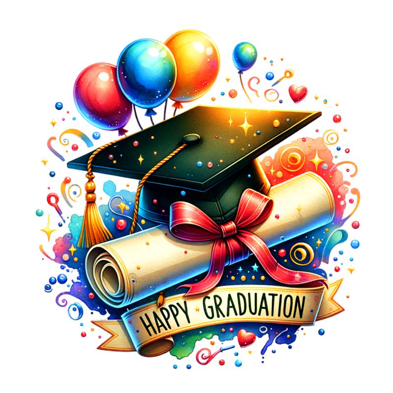 UV DTF decal Stickers cup wraps small decals gradution school 15 for Cup, glass, mugs, phone case, car, computer, furniture decals, DIY stickers UV DTF Transfer stickers wraps DIY Crafts